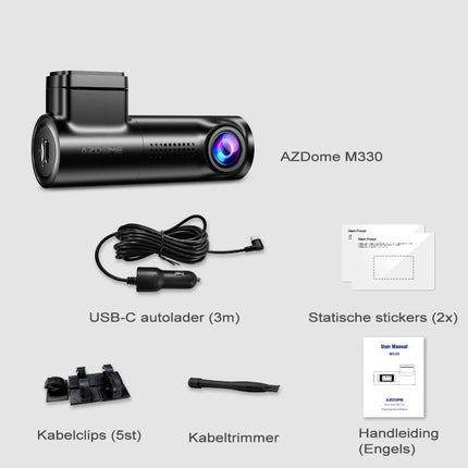 AZDome M330 FullHD Wifi dashcam