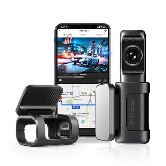 DDPai Mini 5 Cloud 4G True 4K Wifi GPS 64gb dashcam