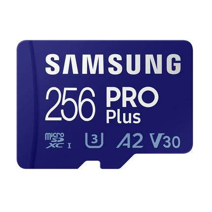 <tc>Samsung carte Micro SDXC Pro Plus 256gb U3 V30 A2</tc>