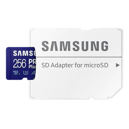 <tc>Samsung carte Micro SDXC Pro Plus 256gb U3 V30 A2</tc>