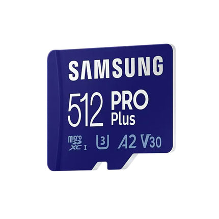 <tc>Samsung carte Micro SDXC Pro Plus 512gb U3 V30 A2</tc>