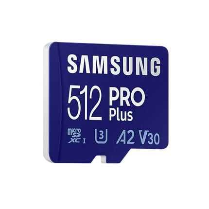 <tc>Samsung carte Micro SDXC Pro Plus 512gb U3 V30 A2</tc>