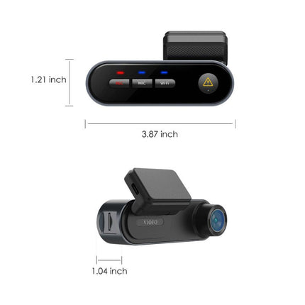 Viofo WM1 QuadHD Wifi GPS dashcam